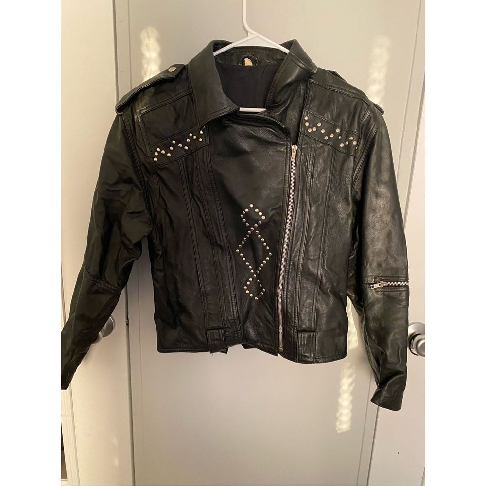 YKK genuine leather jacket
